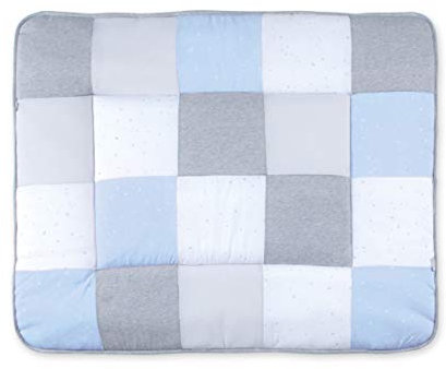 Bemini by Baby Boum 219STARY61CU Laufstalleinlage Krabbeldecke, 75 x 95 cm, 61 frost