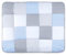 Bemini by Baby Boum 219STARY61CU Laufstalleinlage Krabbeldecke, 75 x 95 cm, 61 frost