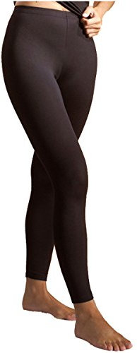 HERMKO 5720 2er Pack Damen Leggins, Farbe:schwarz, Größe:52/54 (XXL)