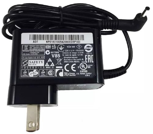 Genuine 12V 1.5A AC Adapter Charger for Delta ADP-18TB C A Acer Iconia Tab A100 A200 A210 A500 A501 W3 W3-810 Aspire Switch 10 SW5-011 SW5-012 SW5-015 v10 SW5-017 11 SW5-111 Tablet ADP-18AW BC Power