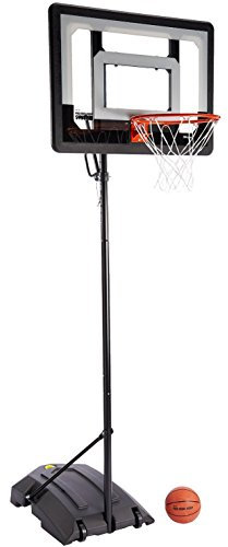 SKLZ Pro Mini-Basketballkorb, schwarz/gelb, Max 7ft
