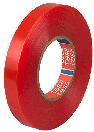 TESA A282-4965-1950TR, 19 mm m Doppelseitiges Klebeband 4965 transparent, 19mm x 50 Meter