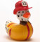 Badeente Rubba Duck - Hero - Feuerwehrmann I Gummiente