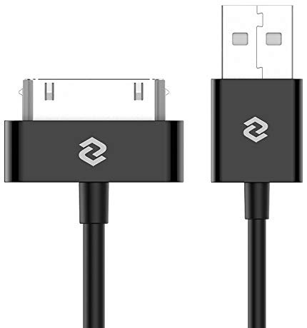 JETech USB Sync and Charging Cable Compatible iPhone 4/4s, iPhone 3G/3GS, iPad 1/2/3, iPod, 3.3 Feet (Black)