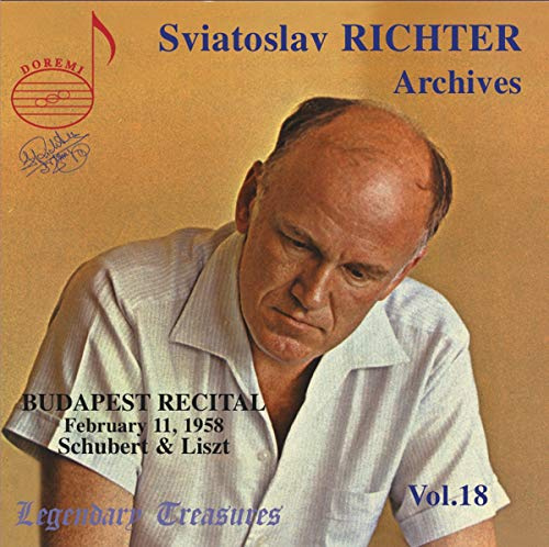 Sviatoslav Richter Archives, Vol. 18 - Schubert / Liszt (February 11, 1958)