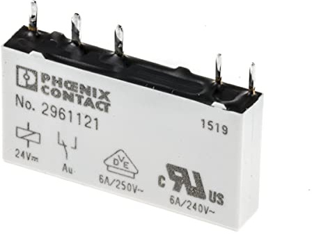 Phoenix Contact, 2961121, Single Relay - REL-MR- 24DC/21AU