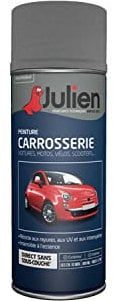 Julien Peinture Aérosol Relooking pour Carrosserie - Voitures et 2 roues - Gris Thallium 37102 400ml