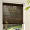 MADECOSTORE Roll'up Bambou Fins rondins pour intérieur - Chocolat - L120 x H180cm