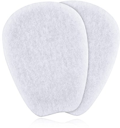 7 Pairs of Felt Tongue Pads Cushion for Shoes , Size Large