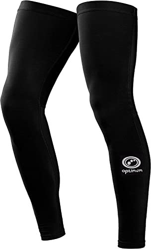 Optimum Men's Hawkley Cycling Leg Warmers, Black, Large