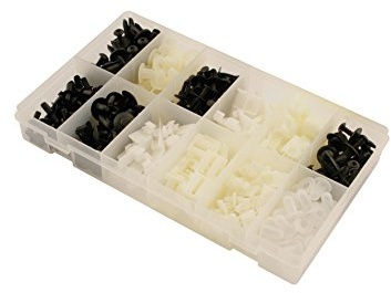 Genuine Connect Assorted Trim Clips Box 270 Pieces Workshop Work DIY - Part Number 36028