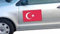 Auto Magnet fahnen Türkei Automagnet ca. 13x20cm 021150