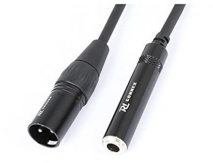 Power Dynamics PD-Connex CX130 Cable Convertidor XLR Macho - 6,3M Jack Hembra