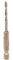 Bosch Accessories 2608595519 Mèche hélicoïdale à bois rectifiées HSS à queue six pans 1/4 Ã˜ 3 mm