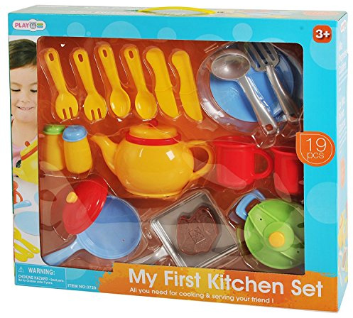 PlayGo 3720 - Küchengeschirr Set, 19 teilig