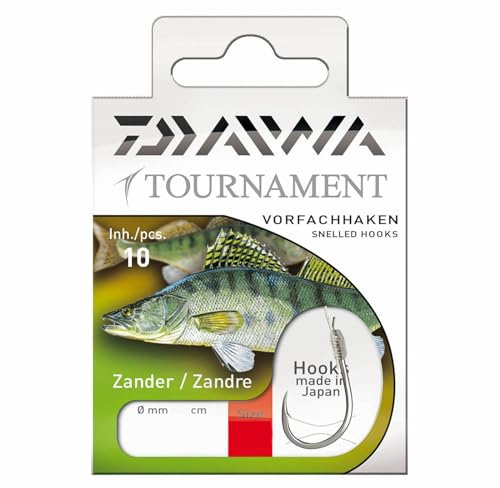 Daiwa Tournament Zanderhaken Gr.1 Gebundene Vorfachhaken