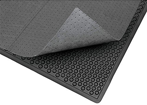 Notrax Anti-Ermüdungsmatte, 87cm x 157cm, Schwarz