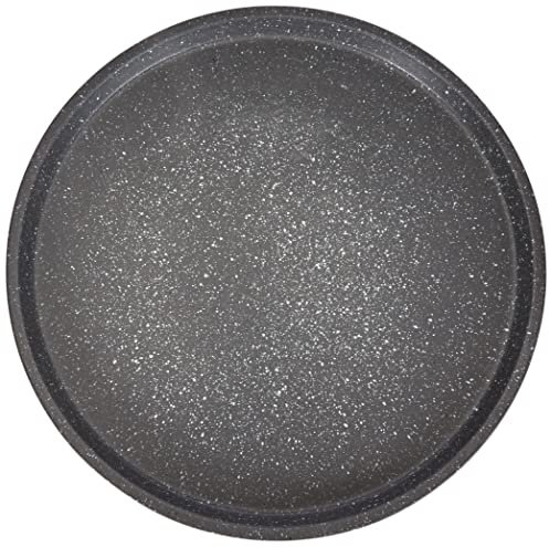 Aeternum Madame Petravera Teglia per Pizza Tonda, Alluminio, Grigio, 33x33x1,5 cm
