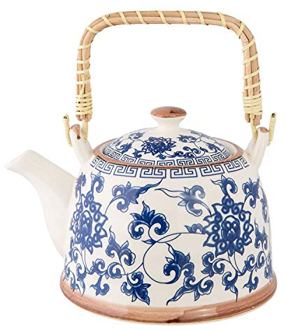 Clayre & Eef 6CETE0004 Teekanne 18 * 14 * 12 cm / 0,7L