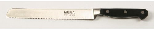 Kelomat, 2455-042, Brotm. 20cm Profi geschmiedet Messer, LBH 40x7,4x1,7cm, Gew. 0,237kg