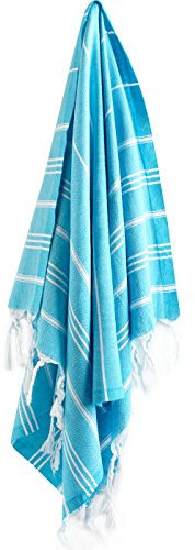 Cacala Pure Series türkische Handtücher, türkis, PES-PESKIR-Turquoise, 59 x 92 x 0,5 cm