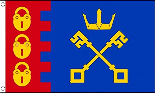 5ft x 3ft (150 x 90 cm) Willenhall Black Country West Midlands 100% Polyester Material Flag Banner Ideal For Pub Club School Business Party Decoration