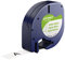 Dymo S0721520 LetraTag-Band, Papier, 12 mm x 4 m, schwarz/weiß