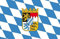 Autoaufkleber Fahne / Flagge Bayern Wappen Aufkleber