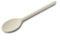 Zeal Silicone Non-Stick Cooking Spoon (30cm) -Cream, 30 cm