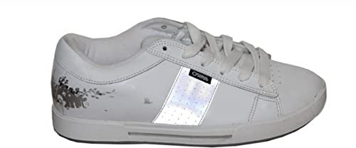 Osiris Skateboard Schuhe Volley Girls White/Silver Sneakers Shoes, Schuhgrösse:37.5