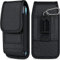 Belt Loop Hook Carabiner Holster Velcro Closure Nylon Bag Pouch Case For iPhone 11 12 13 14 X XS XR 11 Pro