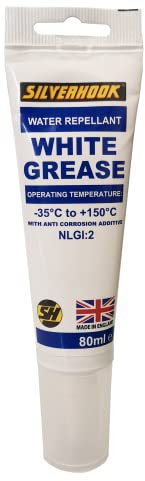 Silverhook SGPGT60, White Grease Tube, 80ml
