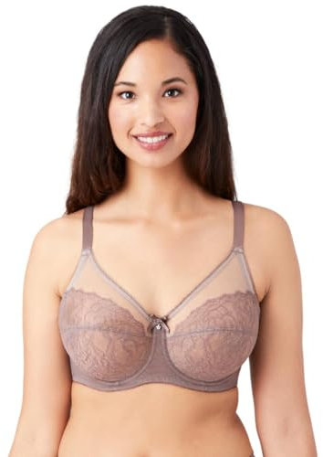 Wacoal Women's Retro Chic Seamless Underwire bras, Cappuccino, 34DD UK