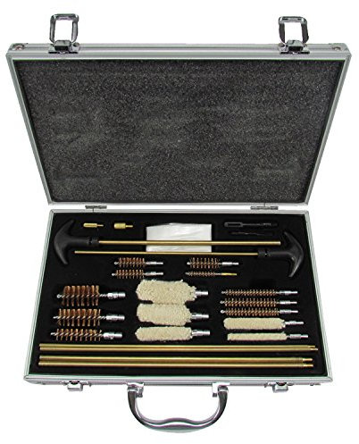 Tourbon Universal Kits de Limpieza Táctico Caza Caso Aluminio Caja