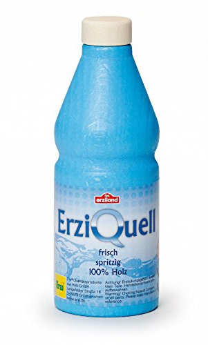 Erzi 4.5 x 12.5 cm Pretend Play Wooden Grocery Shop Merchandize Mineral Water