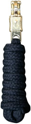 Harry's Horse Halstertouw paniekhaak, Farbe:schwarz