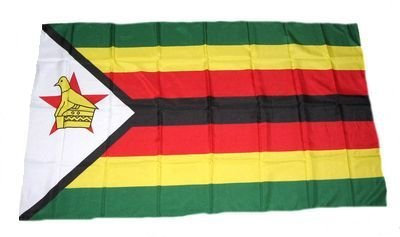 Fahne/Stockflagge Simbabwe 30 x 45 cm Flagge