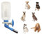 Choco Nose Patented No-Drip Water Bottle/Feeder ONLY for Large Size Dogs Over 50 lbs Pet Wire Cages, Crates or Kennels. 500ML Nozzle 22mm, Blue(C570)