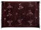 Kascha Sarong Pareo Wickelrock Strandtuch Tuch Wickeltuch Handtuch - Blickdicht - ca. 170cm x 110cm - Braun mit Blumen Motiv Handgefertigt inkl. Kokos Schnalle in Rauteform