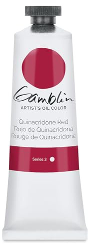 Gamblin : Artist Oil Paint : 37ml : Quinacridone Red