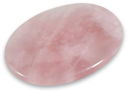 Rose Quartz Palm Stone