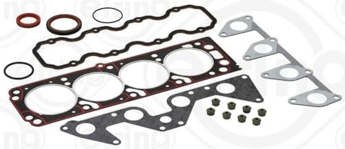 ELRING 702.383 Dichtungssatz Zylinderkopf mit Ventilschaftabdichtung Kompatibel mit OPEL Astra F CC T92 1606664 90397690