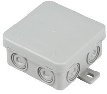 Düwi Abzweigkasten, AP, 75 x 75 x 37 mm, gr