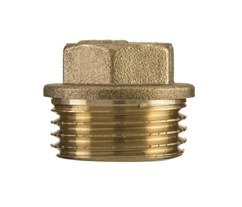 3/8 inch BSP Thread Brass Pipe Screw Hex Male Blanking Plug Tube End Cap