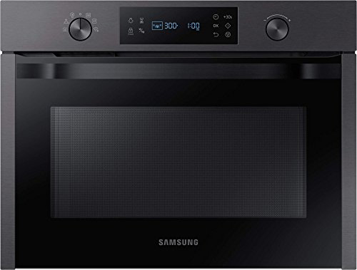 Samsung NQ50K3130BM Integrado - Microondas (Integrado, Microondas combinado, 50 L, 1650 W, Botones, Negro)