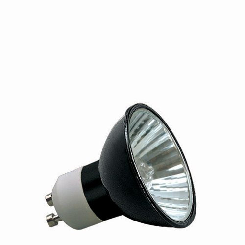 1x Paulmann GU10 GZ10 35W 51mm Reflektor schwarz Akzent 230V 35° flood 836.02 83602
