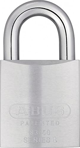 Abus 83/50 50mm Chrome Plated Brass Padlock ABU8350