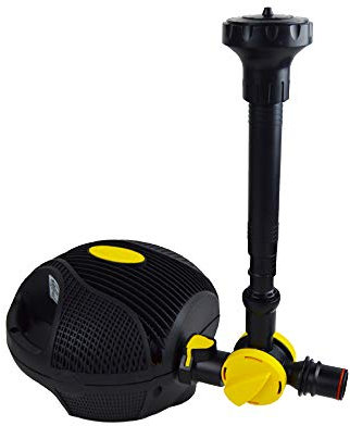 Laguna Powerjet FreeFlo 5000, Teichpumpe, für Springbrunnen und Wasserfälle, für Teiche bis zu 10.000L, 65W