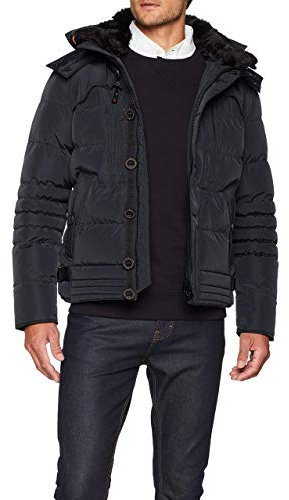 Wellensteyn Herren Stardust Jacke, Schwarz (Schwarz Sw), XX-Large