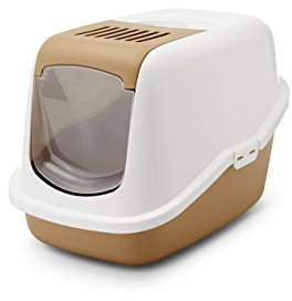 Savic E-753245 Gattera Nestor Retro Marrone e Bianco